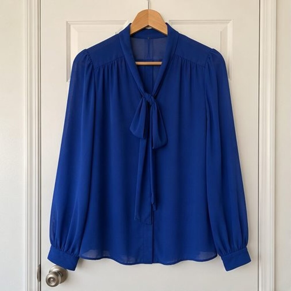 Navy Tunic Blouse